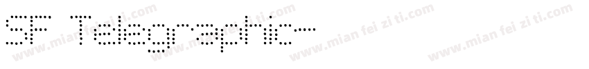 SF Telegraphic字体转换